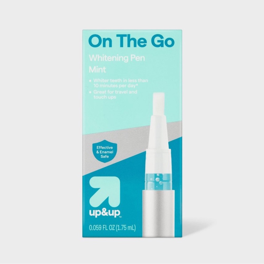 NWT up&up by Target On The Go Whitening Pen-Mint